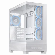 Gabinete Asus A31 Case Midi Tower, Psu No, Blanco